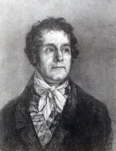 Cyprien Golan、1824-5（リトグラフ） 作： Francisco de Goya